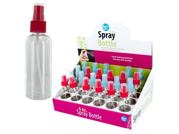 4 oz. Travel Size Spray Bottle Countertop Display