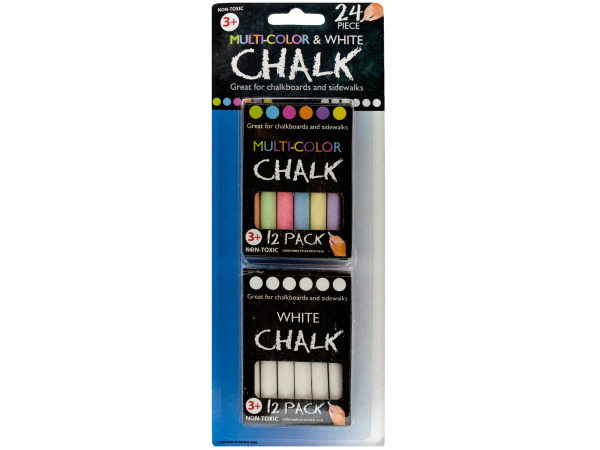 Multi-Color & White CHALK Set