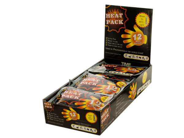 Heat Pack Hand Warmer Countertop Display