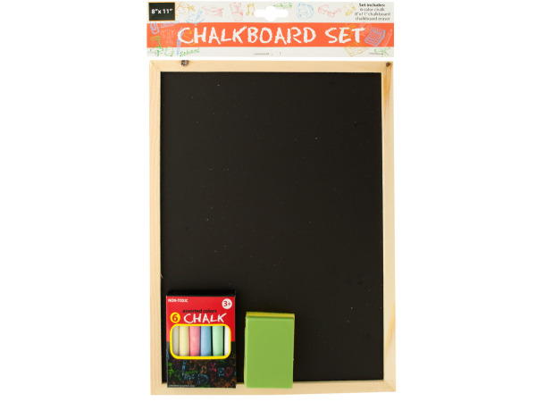 Wooden CHALKboard Set