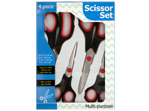 Multi-Purpose Stainless Steel Scissor Set