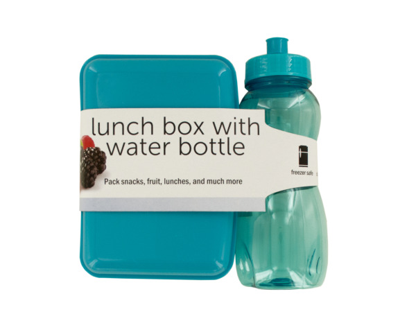 Lunch Box with 20 oz. Water Bottle