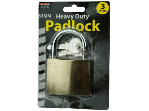 METAL Padlock with 3 Keys