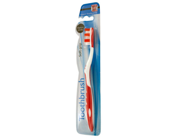 Soft Grip Medium Bristle Toothbrush