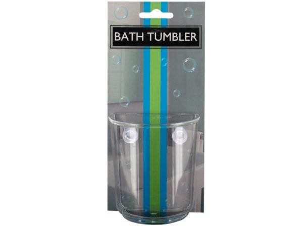 Bath Tumbler with Suction Cups