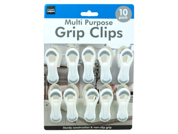 10 Pack Multi-Purpose Grip Clips