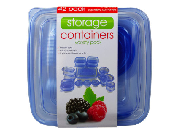 42 Piece FOOD Storage Set