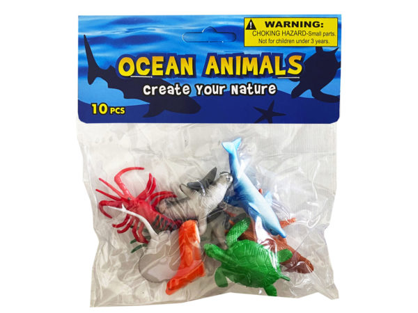 10 piece ocean animals