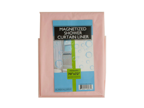 Magnetized Shower Curtain Liner