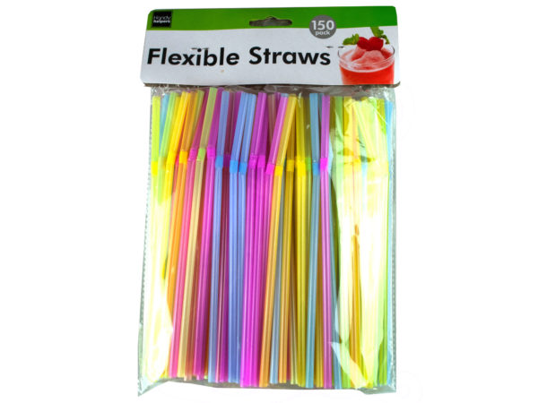 Flexible Neon Straws