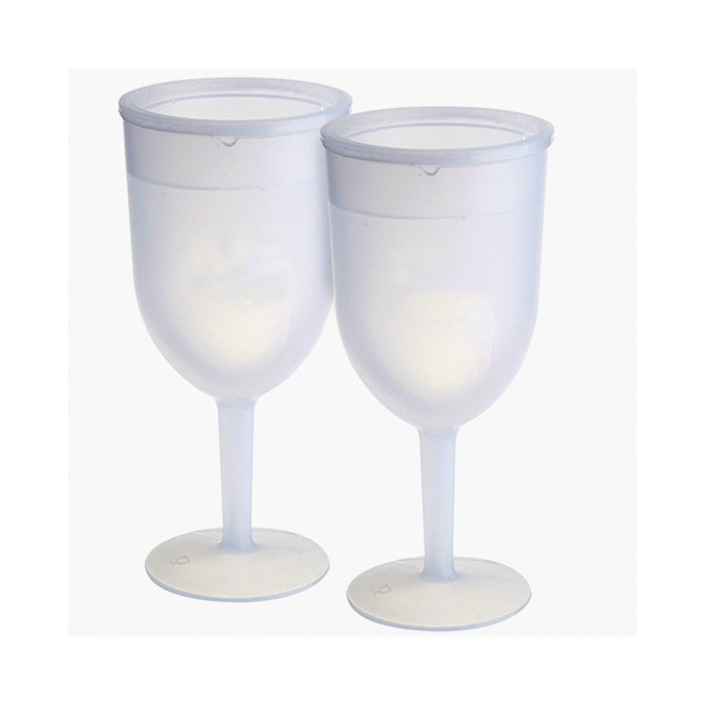 Freezer Goblet Set in RETAIL Full Color Packaging