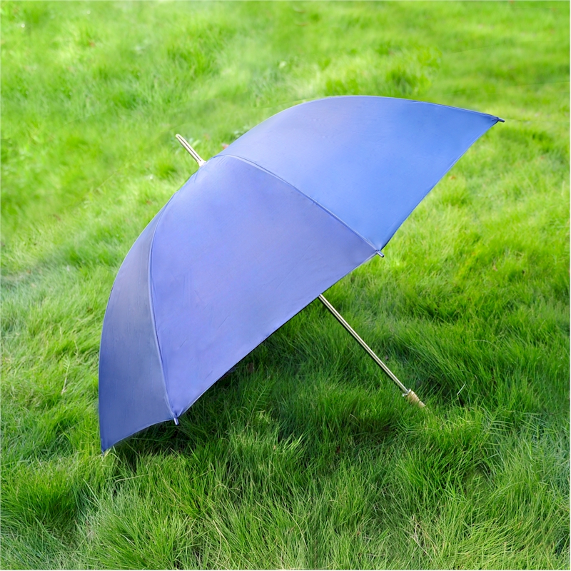 Barton Outdoors Rain UMBRELLA - Navy Blue - 60 Across - Rip-Resistant Polyester - Manual Open - Ligh