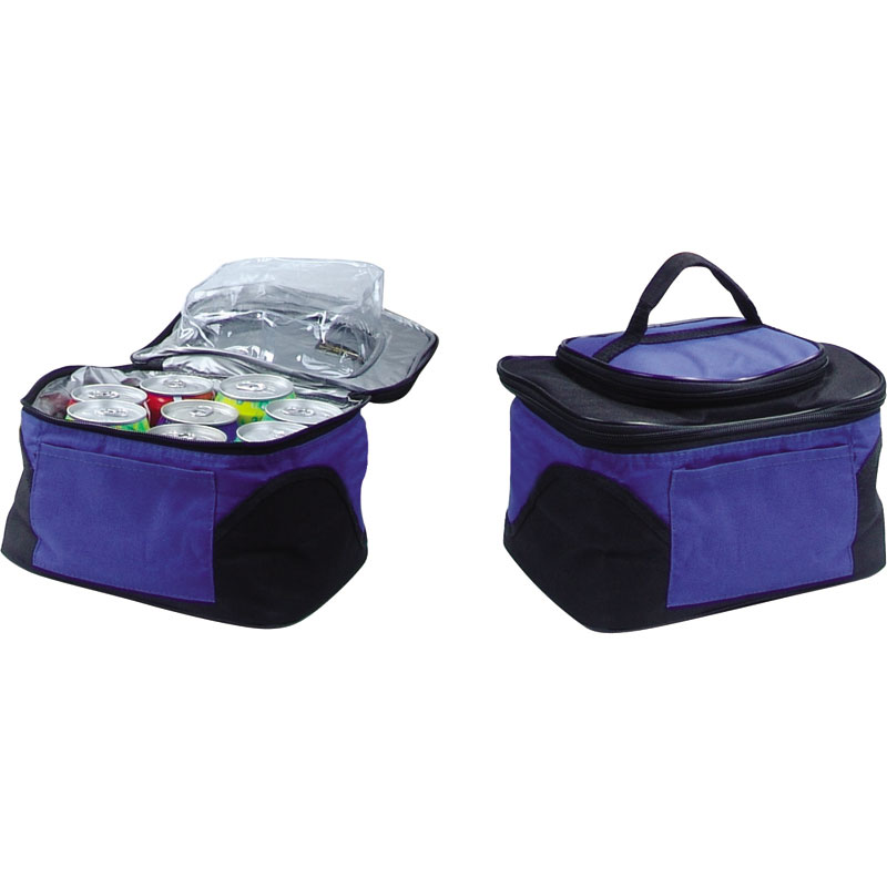 Lunch BAG - Collapsible - SuperFoam Insulated - Polyester Shell - Holds Up to 9 Soda Cans - Separate