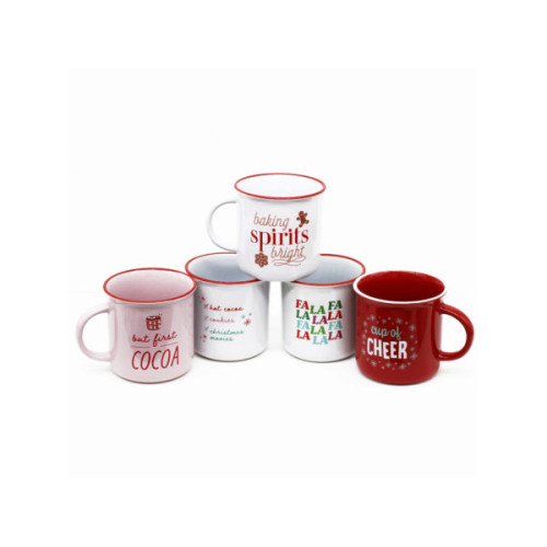 Amacok Holiday Season Christmas Mug, Nativity Christmas Ceramic Coffee Mug,  Novelty Christian Gift Mugs for Coffee, Tea and Hot Drinks, 11Oz