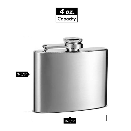 Buy 4oz Hip Flasks in Bulk at Wholesale Prices from