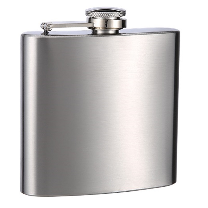 Black Powder Coated Stainless Steel Hip Flasks Wholesale at CKB Products